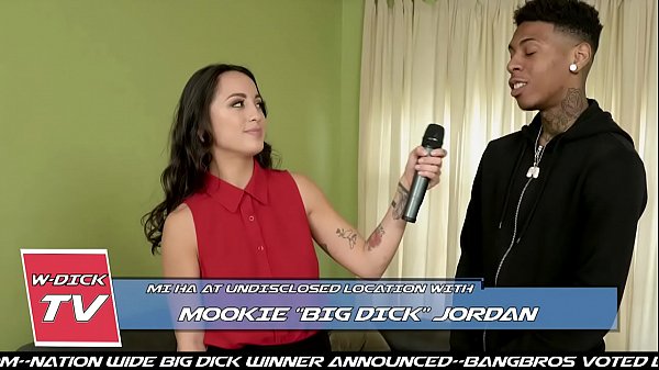 BANGBROS – Asian Reporter Mi Ha Takes On Mookie’s Big Black Cock