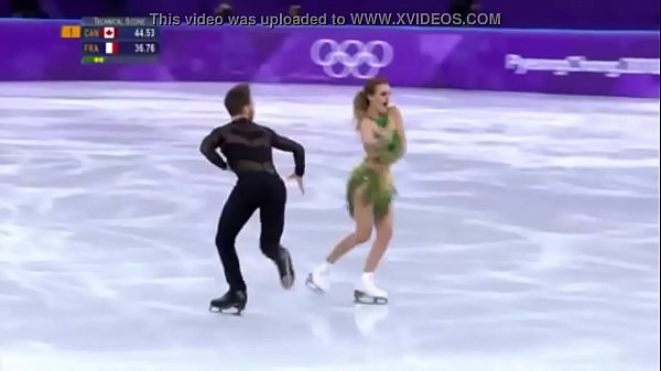 DOWNBLOUSENOW.COM – Gabriella Papadakis Olympics nipslip